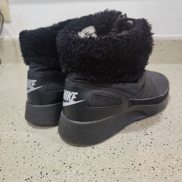 Nike Kaishi High Womens Insulated Winter Snow Boots Size 7 - Black 807195-001 - Picture 6 of 11